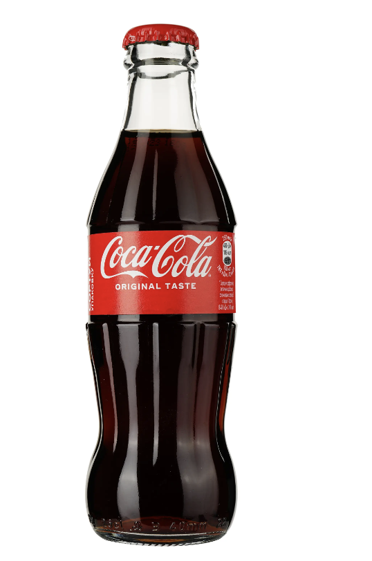 Напій сильногаз. Coca-Cola 0.25 л скло